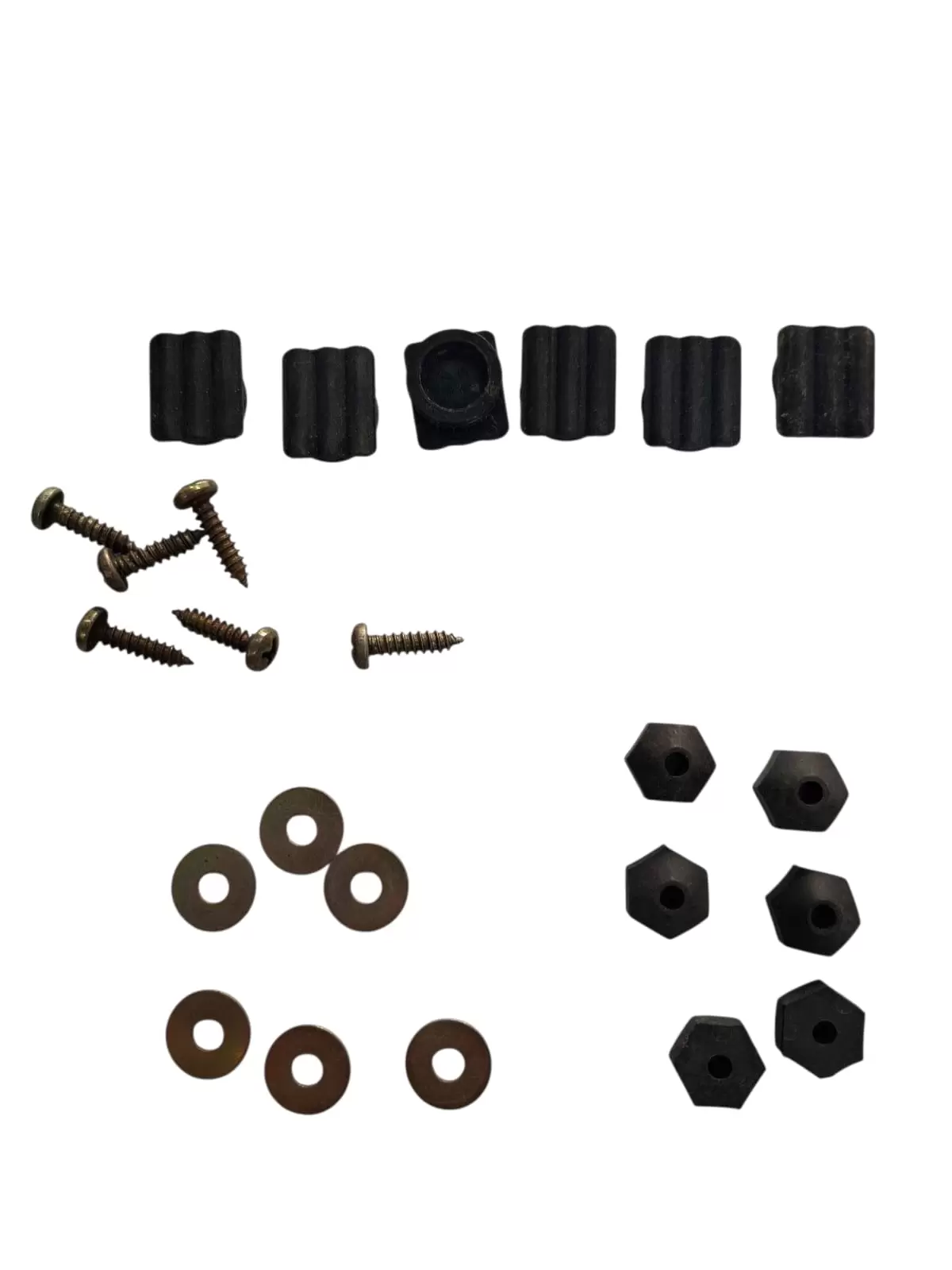 kit de tampinha de acabamento dos tapetes laterais originais