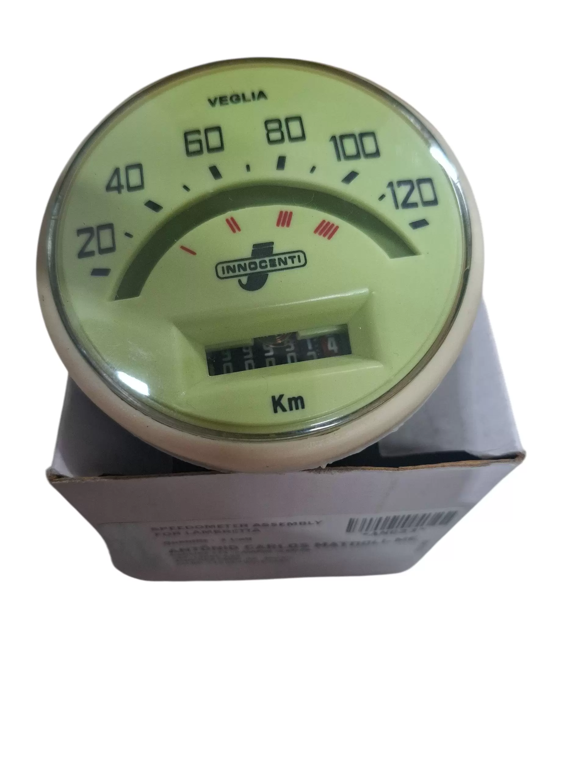 Velocimetro Redondo Lambretta Li